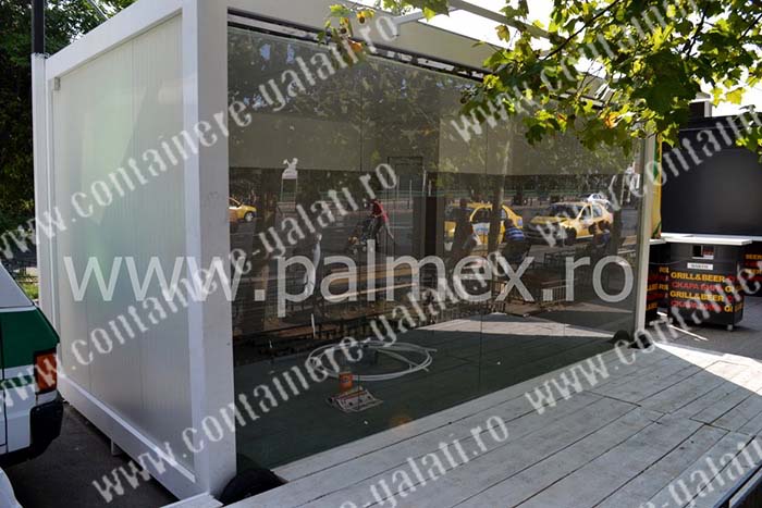 container perte geam Harghita